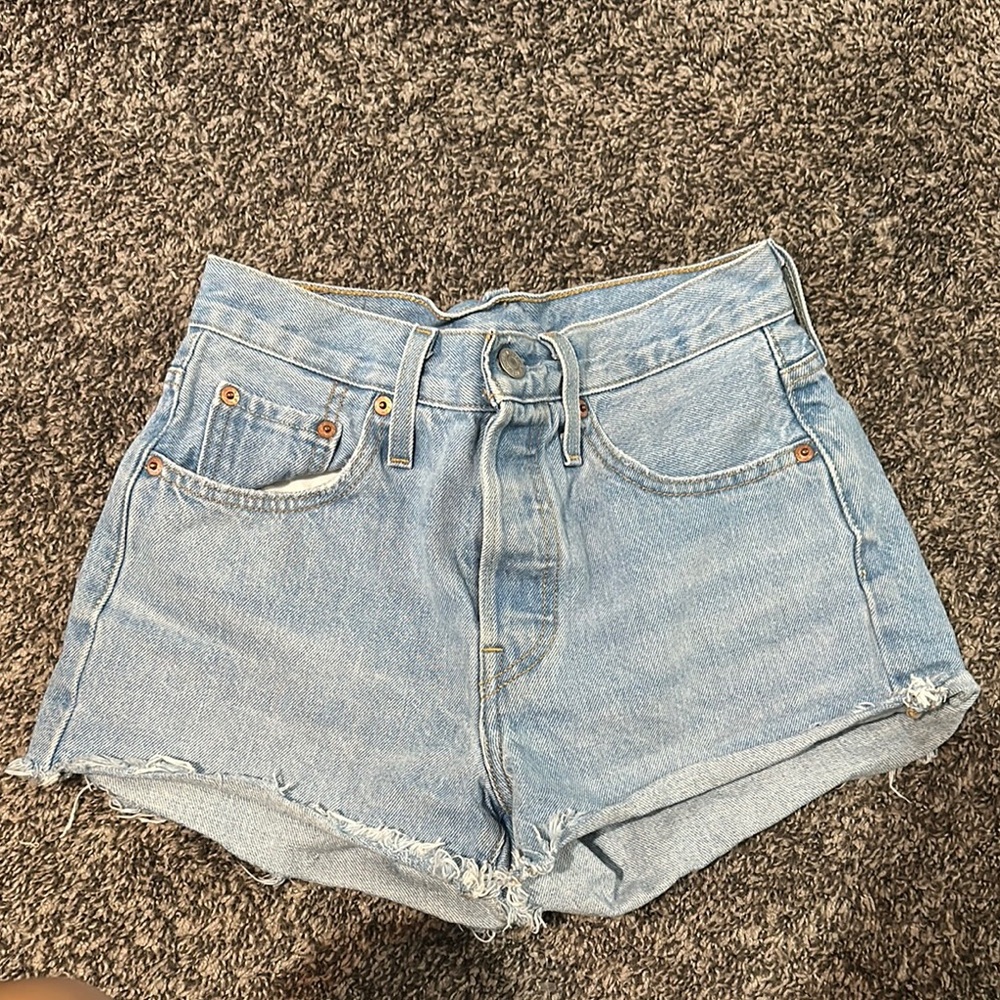 Levi's 501 Blue Jean Shorts